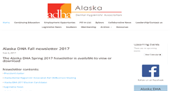 Desktop Screenshot of alaskadha.org